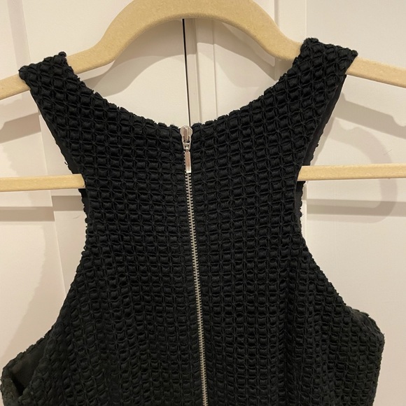 Club Monaco Cut Out Little Black Dress Sz 0 - Picture 7 of 9